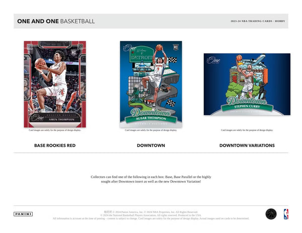 Panini One and One NBA 2023-24 Hobby Box