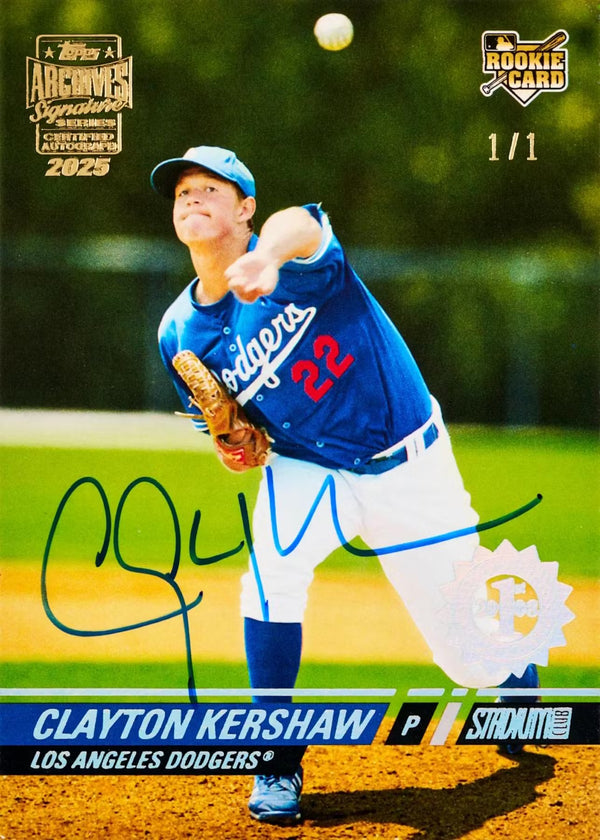 Topps 2025 MLB Archives Signatures Series Hobby Box