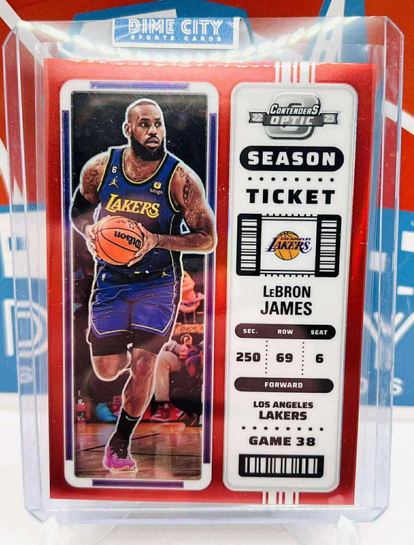 Panini Contenders Optic 2022-23 Season Ticket Red