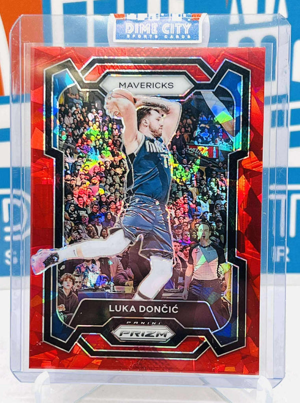 Panini Prizm 2023-24 Red Cracked Ice Prizm