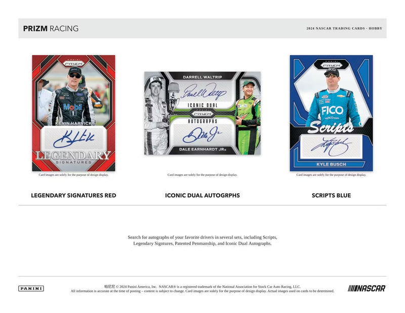 Panini Prizm Nascar 2024 Hobby Box