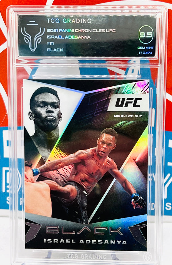 Panini Chronicles UFC Black 2021 TCG 9.5