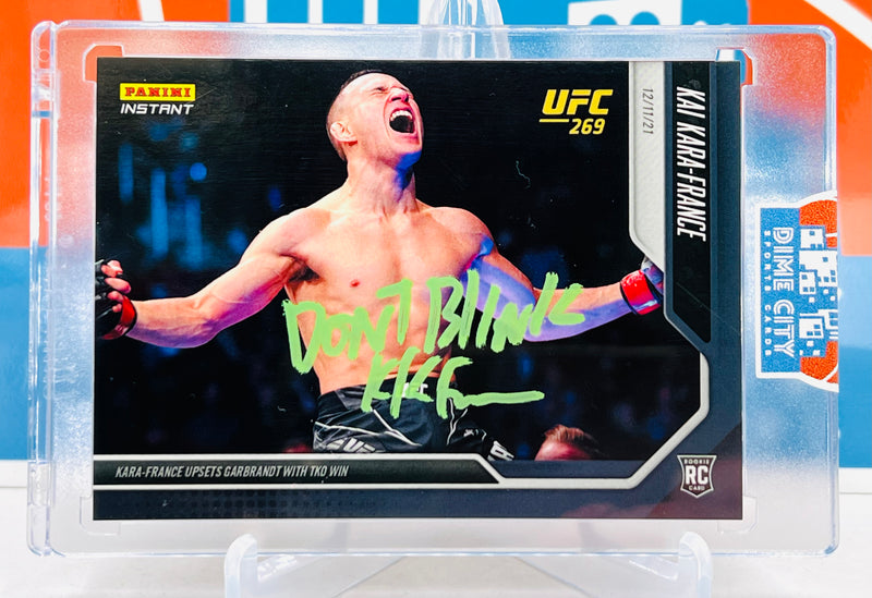 Panini Instant UFC 2021 "Don't Blink" Inscription Rookie Auto #1/1