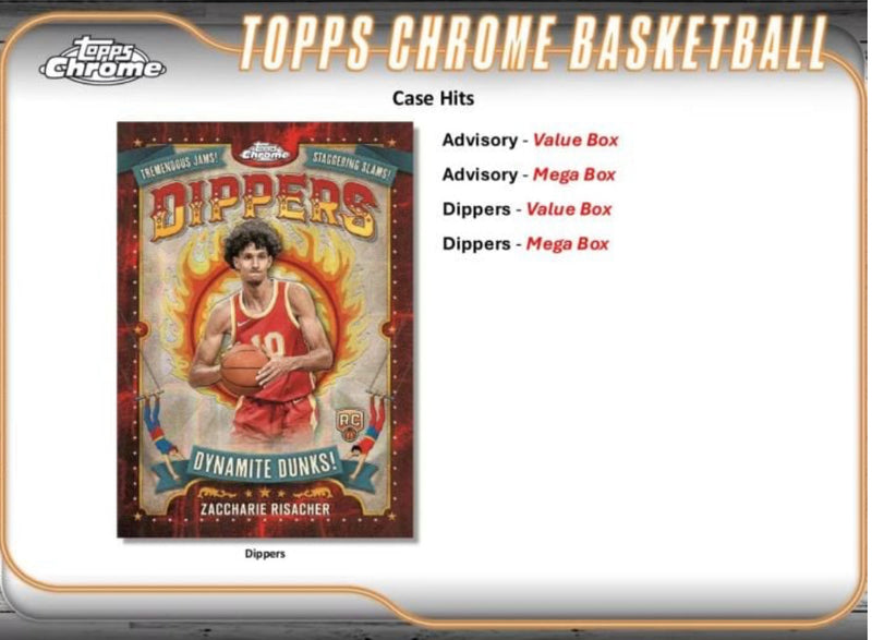 Topps Chrome 2024-25 NBA Blaster Box