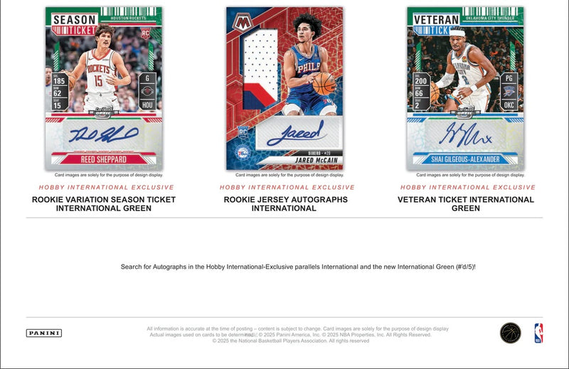 Panini Mosaic NBA 2024-25 Hobby International Box