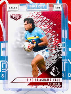 NRL 2024 Elite Ruby Parallel #/50