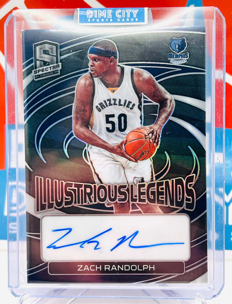 Panini Spectra 2022-23 Illustrious Legends On Card Auto #/99