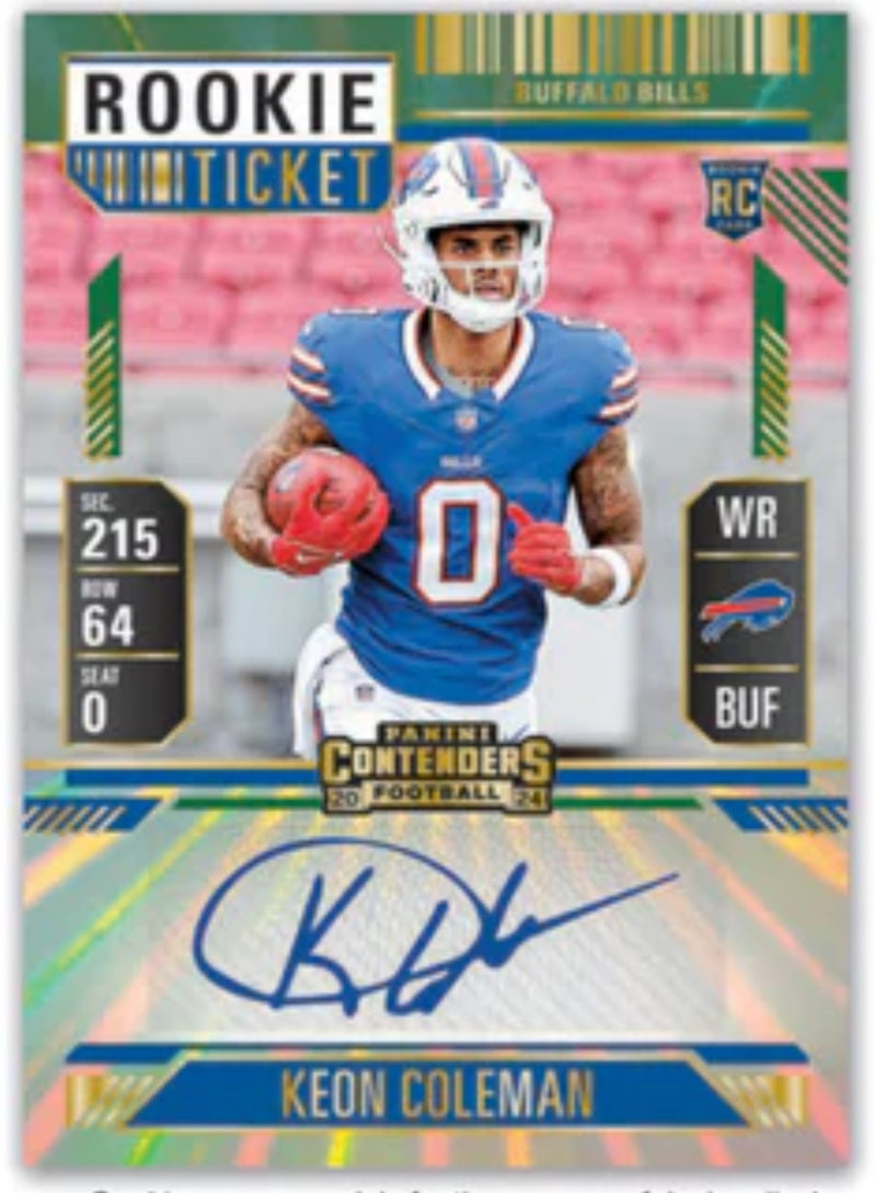 Panini Contenders NFL 2024 Blaster Box