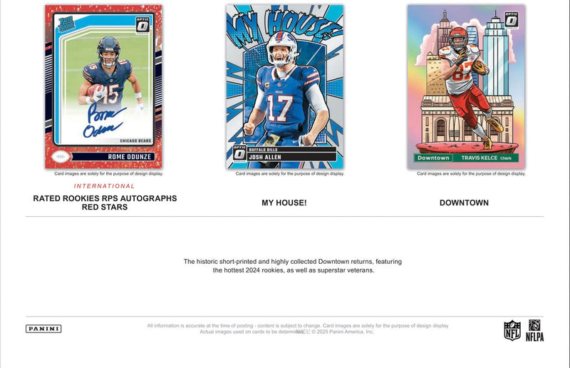 Panini Optic NFL Hobby International Box