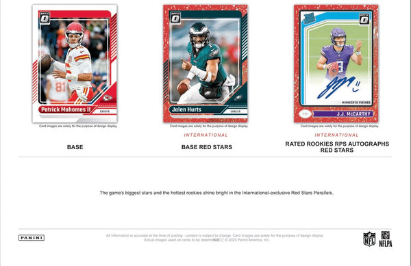 Panini Optic NFL Hobby International Box