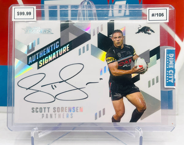 NRL Traders 2024 Authentic Signature #/106