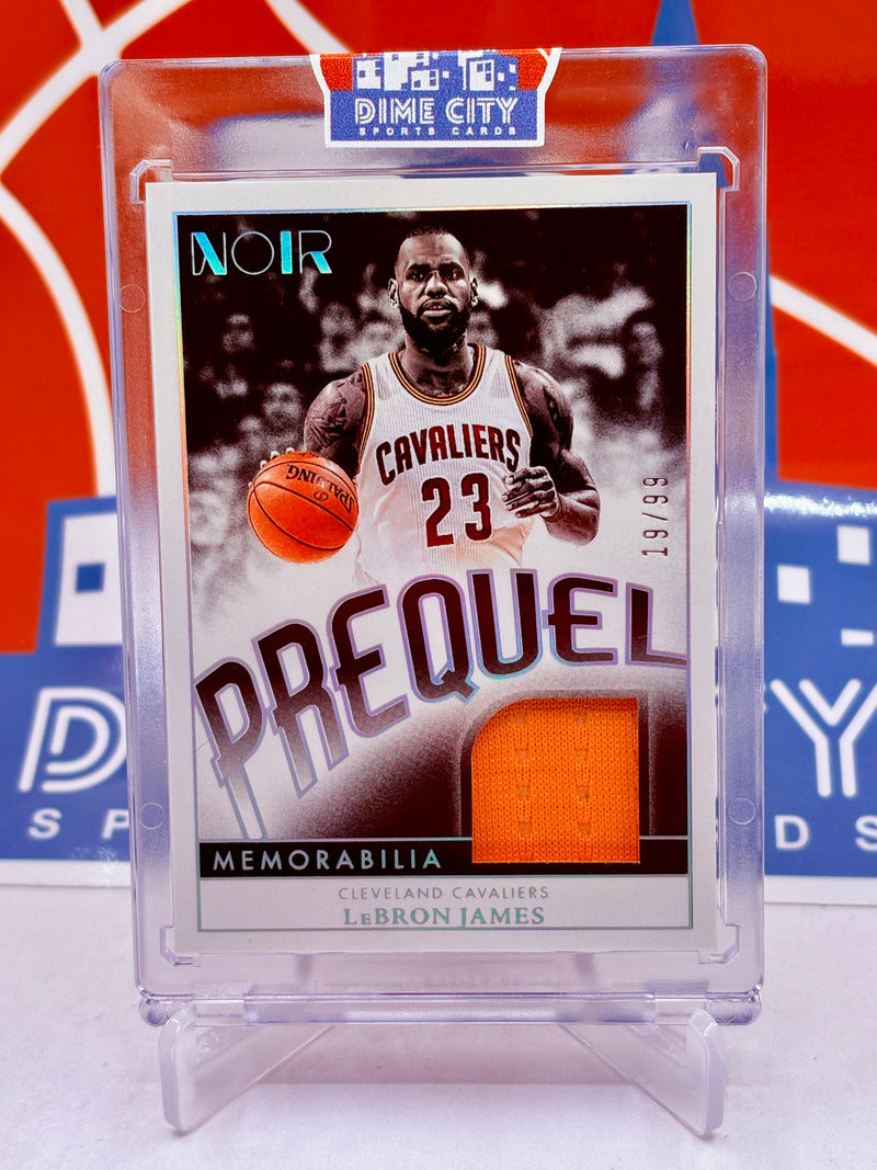 Panini Noir 2023-24 Prequel Game Used Memorabilia Card  #/99