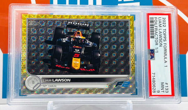 Topps Formula 1 2022 Foilfractor 1/1 PSA 9