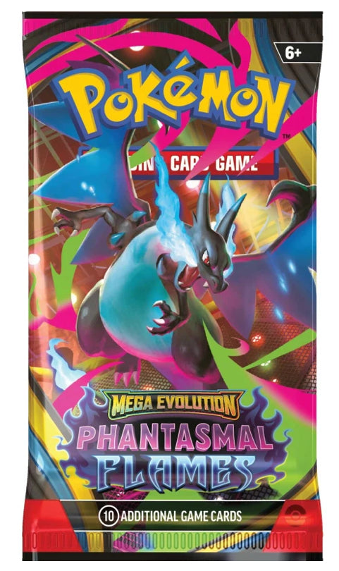 Pokemon TCG: Mega Evolutions - Phantasmal Flames - Booster Pack