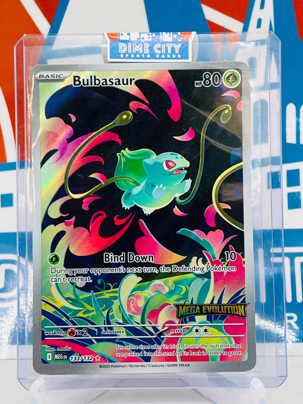Pokemon TCG Mega Evolutions 133/132 Stamped Promo Full Art Illustration Rare