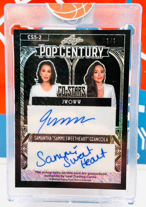 Leaf Pop Century 2024 Jersey Shore 5 Autograph Card #1/1