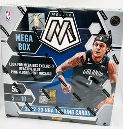 Panini NBA Mosaic 2022-23 Mega Box (Pink Fluorescents)