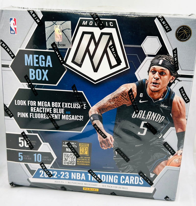 Panini NBA Mosaic 2022-23 Mega Box (Pink Fluorescents)