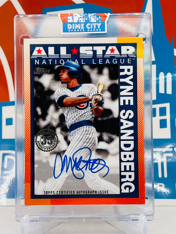 Topps 2025 35th Anniversary 1990 Throwback All Star On Card Autograph