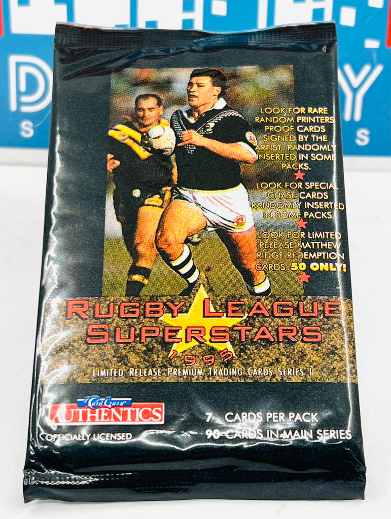 Rugby League Superstars 1995 Pack Dime City Sports Cards