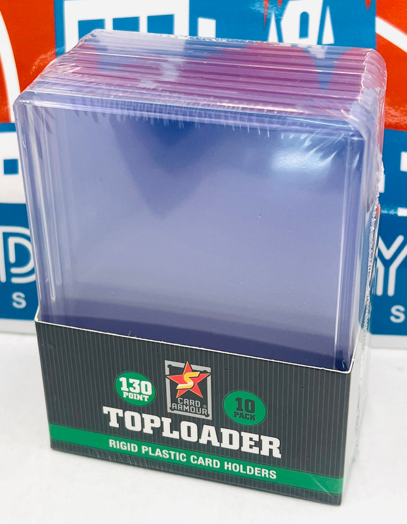 Select Card Armour 130pt Top Loaders - 10 Pack