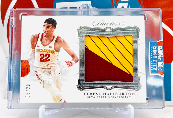 Panini Flawless Collegiate 2020 Rookie Patch (Game Worn) #/20