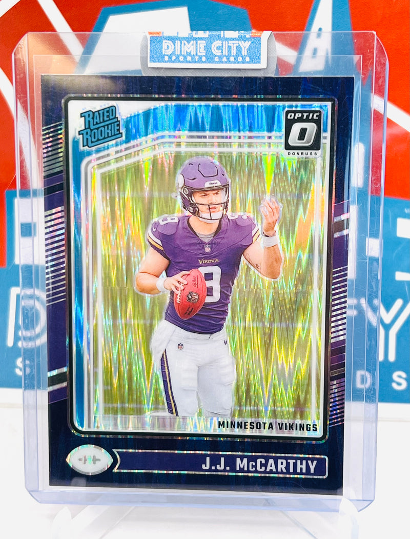 Optic NFL 2024 Rated Rookie Purple Shock Prizm