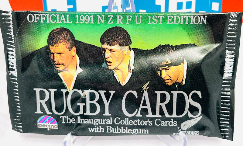 Regina NZ Rugby 1991 1st Edition Pack (*With Chewing Gum)