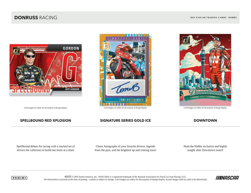 Panini Donruss 2025 NASCAR Hobby Box