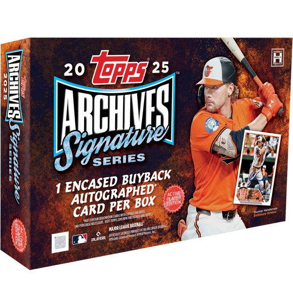 Topps 2025 MLB Archives Signatures Series Hobby Box