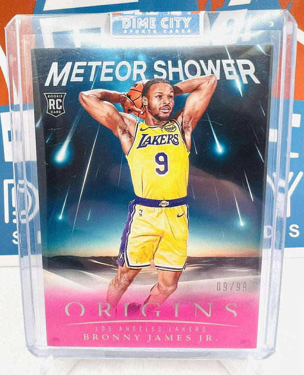 Panini Origins 2024-25 Meteor Shower Pink RC #09/99