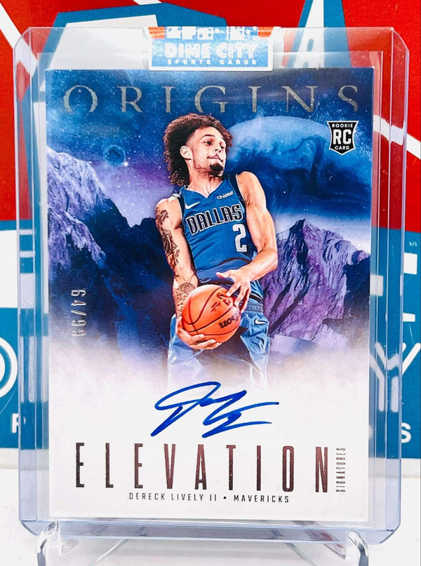 Panini Origins 2023-24 Elevation RC On Card Signatures #/99