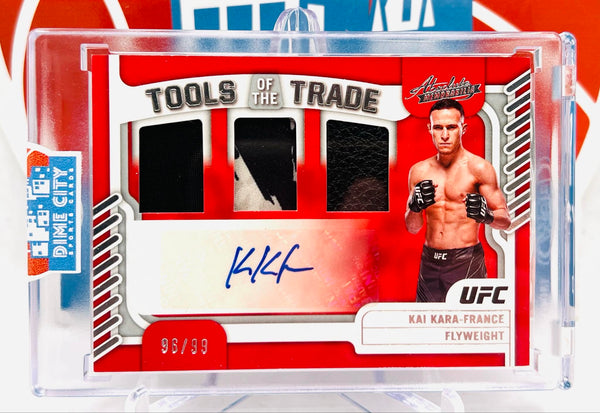 Panini Absolute Memorabilia UFC 2023 Tools of the Trade Patch Auto #/99