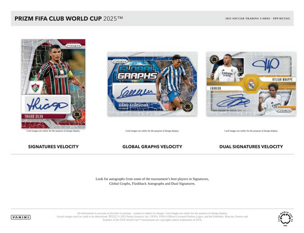 Panini Prizm Soccer 2025 FIFA Club World Cup Blaster Box (Kabooms)