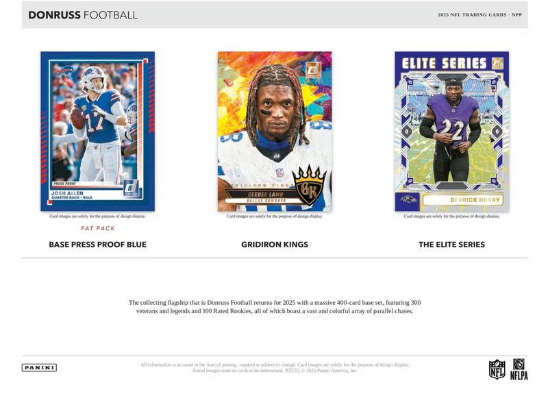 Panini Donruss NFL 2025 Blaster Box