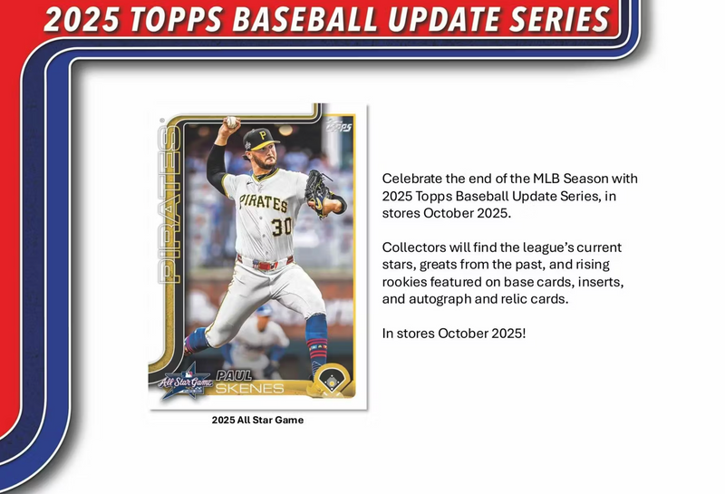 Topps Baseball 2025 Update Series Blaster Box