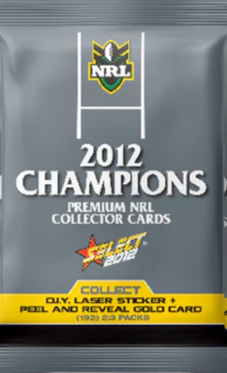 Select NRL Champions 2012 Sealed Pack (SJ Rookie Standouts) – Dime City ...