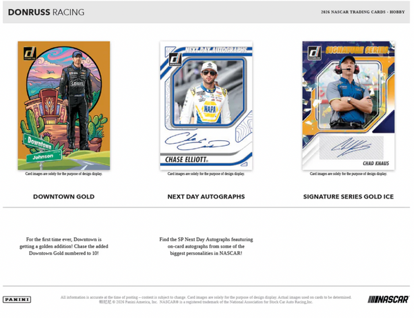 Racing Boxes – Dime City Sports Cards Limited