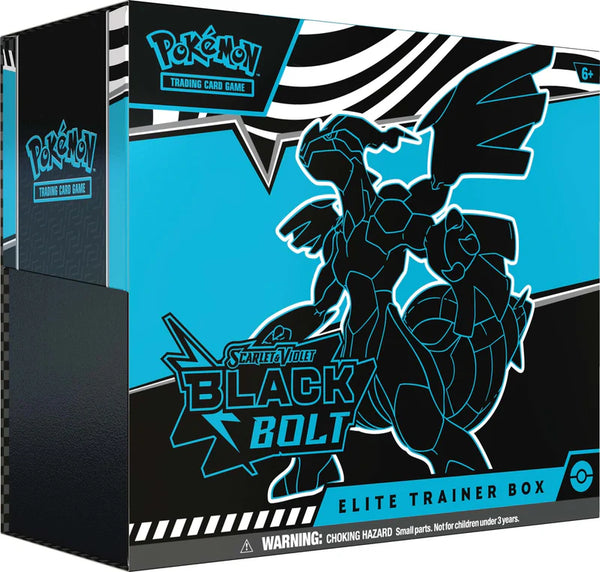 Pokemon Scarlett & Violet Black Bolt Elite Trainer Box (Limit 1)