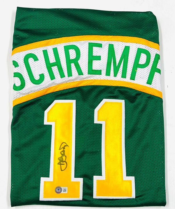 Beckett Authenticated Custom Autographed Seattle SuperSonics Jersey
