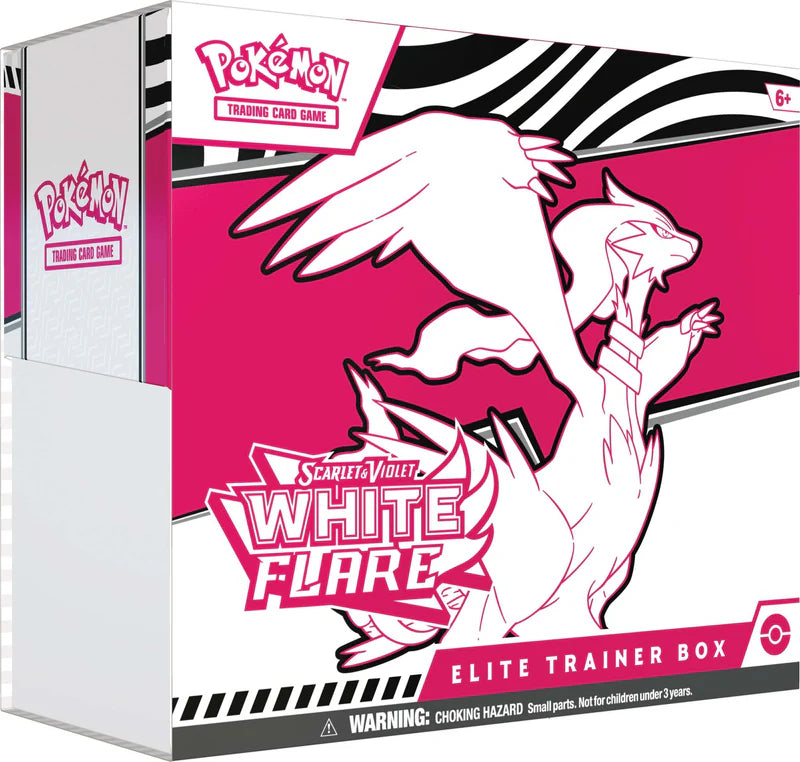 Pokemon Scarlett & Violet White Flare Elite Trainer Box (Limit 1)