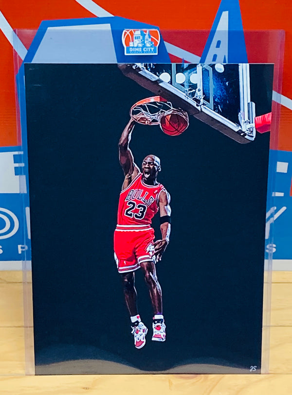 A3 Custom Print (In A3 Toploader) "MJ Dunk"