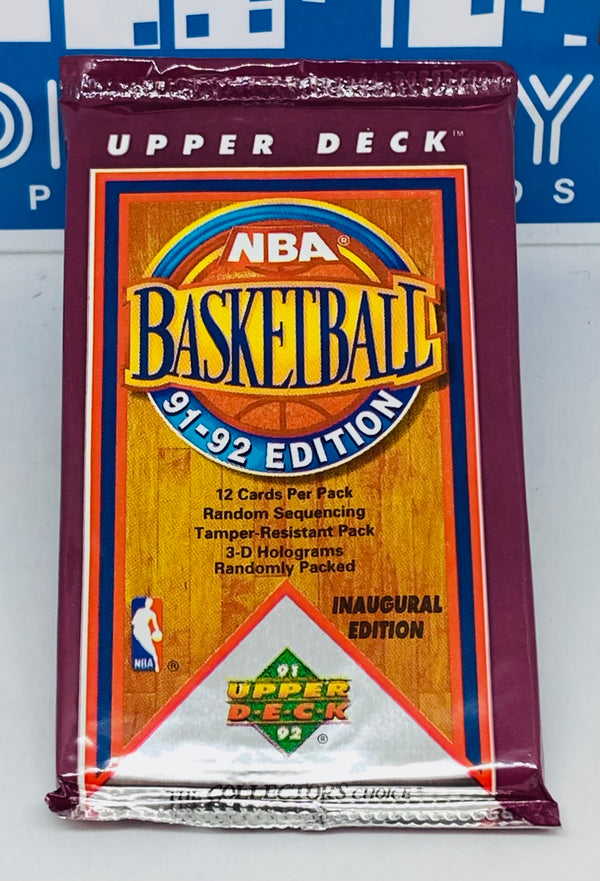Upper Deck NBA 1991-92 Inaugural Edition Pack