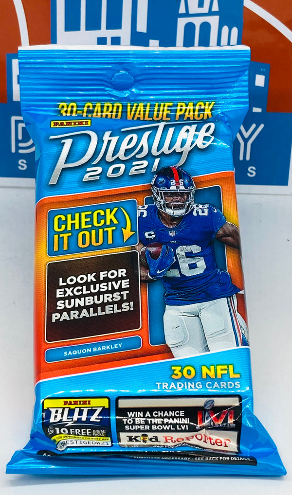 Panini NFL 2021 Prestige Fat Pack