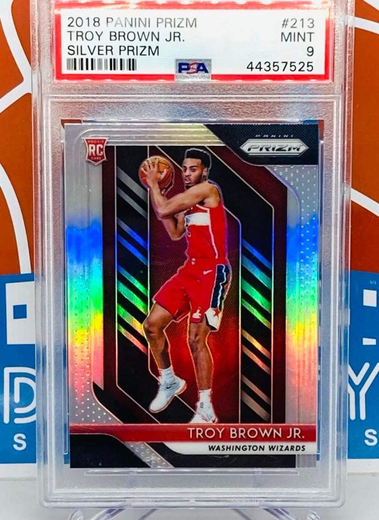 Panini Prizm 2018-19 Rookie Silver Prizm PSA 9