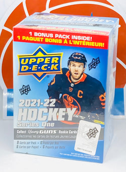 Upper Deck Hockey 2021-22 Series One Blaster Box