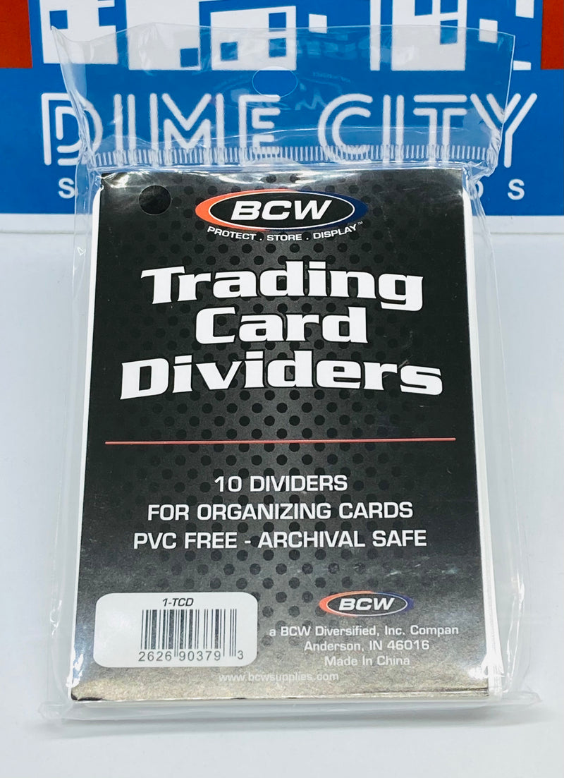 BCW Trading Card Dividers (10 Pack)