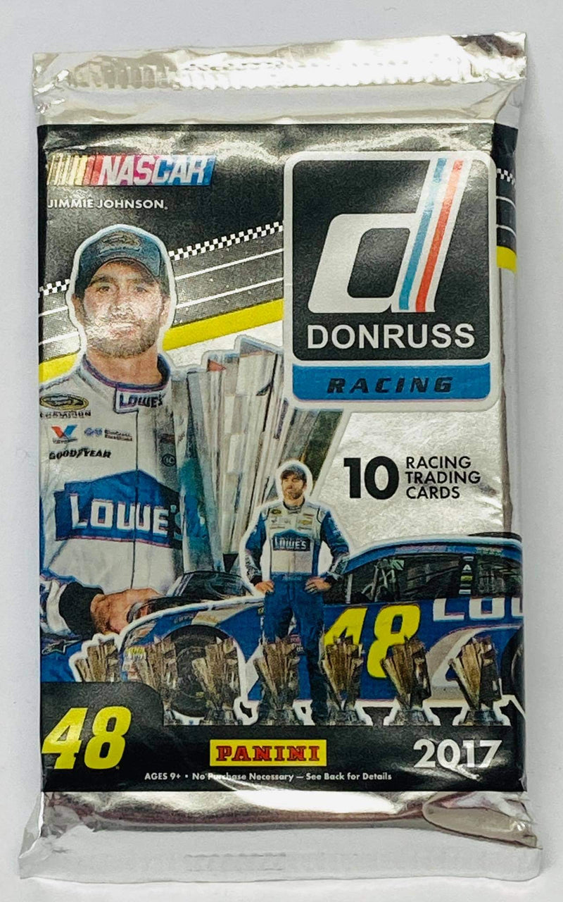 Panini Donruss Racing  NASCAR 2017 Pack (10 Cards)