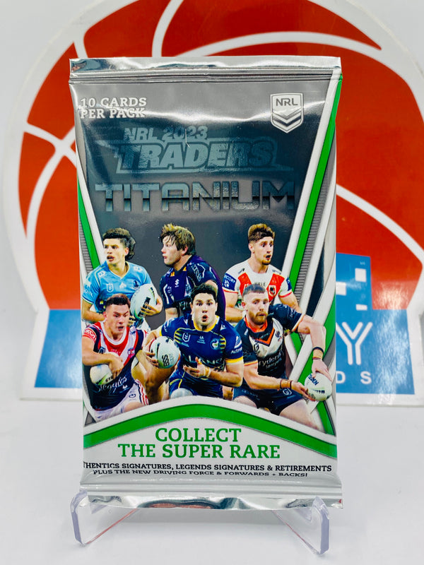 NRL 2023 Traders Titanium Hobby Pack