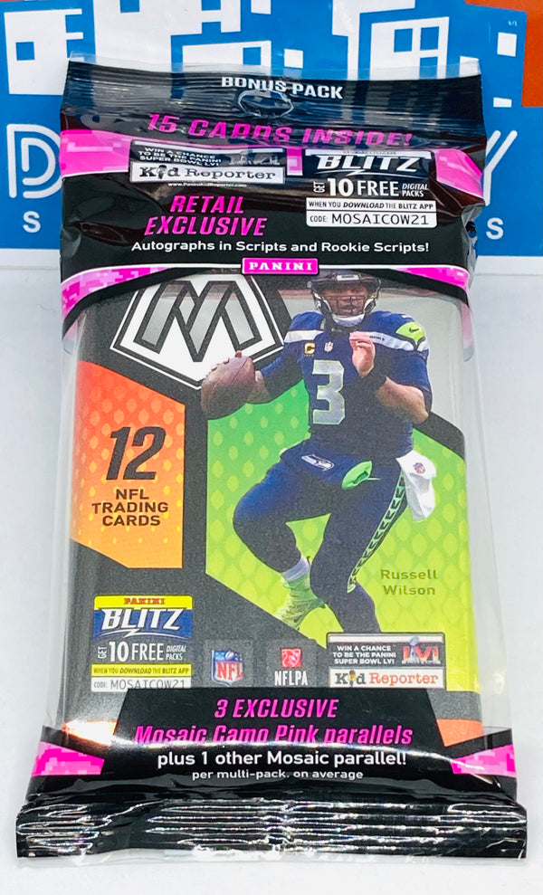 Panini NFL Mosaic 2021 Cello Pack